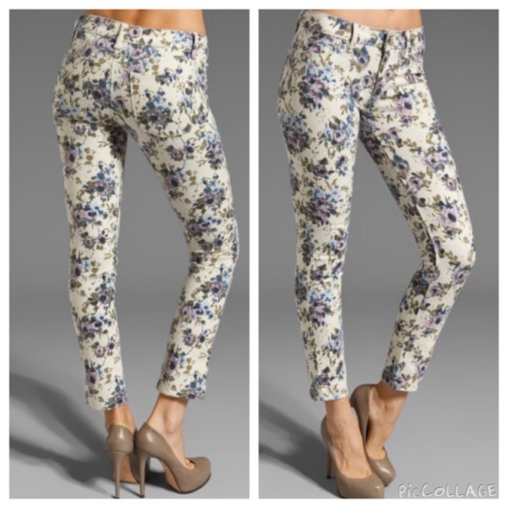 DL1961 Angel Katniss Floral Skinny Ankle Jeans - Picture 14 of 14
